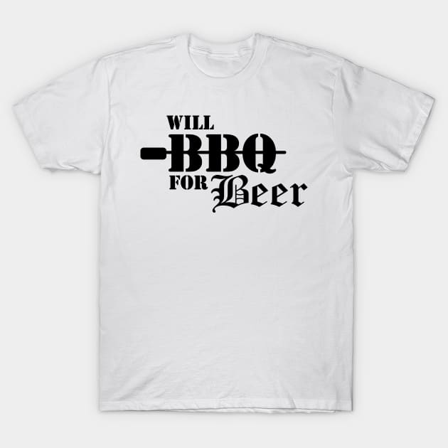 Will bbq for beer T-Shirt by nektarinchen